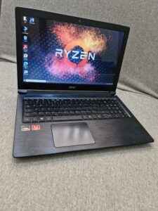 Notebook Acer ryzen 3 / 8gb de memória / ssd nvme 256gb / video amd radeon
